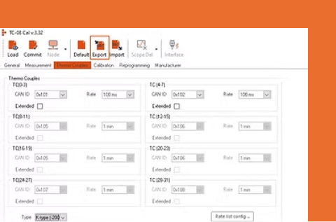DBC file export